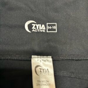ZYIA Active Black Leggings
